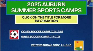 2025 Auburn Sports Summer Camps